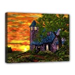 Jessica s Cottage by Ave Hurley - Canvas 16  x 12  (Stretched)