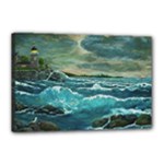 Hobson s  Lighthouse By Ave Hurley -  Canvas 18  x 12  (Stretched)
