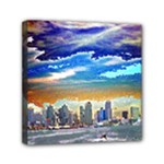 San Diego Skyline Mini Canvas 6  x 6  (Stretched)