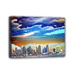 San Diego Skyline Mini Canvas 7  x 5  (Stretched)