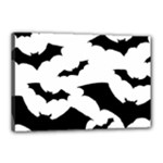 Deathrock Bats Canvas 18  x 12  (Stretched)