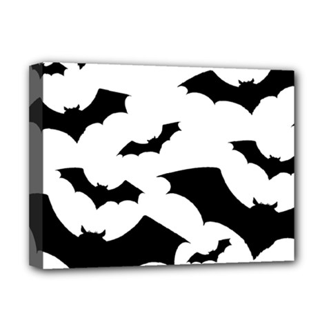 Deathrock Bats Deluxe Canvas 16  x 12  (Stretched)  from ArtsNow.com