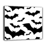 Deathrock Bats Deluxe Canvas 24  x 20  (Stretched)
