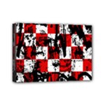 Emo Checker Graffiti Mini Canvas 7  x 5  (Stretched)