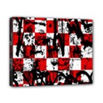 Emo Checker Graffiti Canvas 10  x 8  (Stretched)