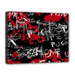 Emo Graffiti Canvas 14  x 11  (Stretched)