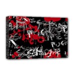 Emo Graffiti Deluxe Canvas 18  x 12  (Stretched)