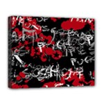 Emo Graffiti Deluxe Canvas 20  x 16  (Stretched)