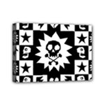 Gothic Punk Skull Mini Canvas 7  x 5  (Stretched)