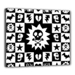 Gothic Punk Skull Canvas 24  x 20  (Stretched)