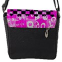 Flap Closure Messenger Bag (S) 