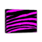 Pink Zebra Mini Canvas 7  x 5  (Stretched)