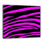 Pink Zebra Canvas 24  x 20  (Stretched)