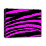 Pink Zebra Deluxe Canvas 16  x 12  (Stretched) 