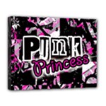 Punk Princess Canvas 14  x 11  (Stretched)