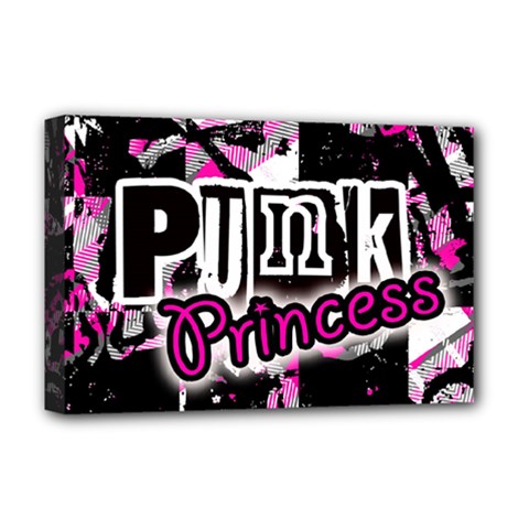 Punk Princess Deluxe Canvas 18  x 12  (Stretched) from ArtsNow.com