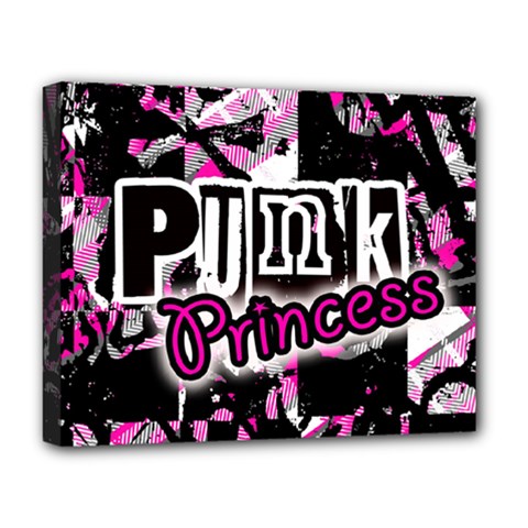 Punk Princess Deluxe Canvas 20  x 16  (Stretched) from ArtsNow.com