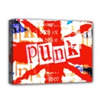 Punk Union Jack Deluxe Canvas 16  x 12  (Stretched) 