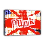 Punk Union Jack Deluxe Canvas 18  x 12  (Stretched)