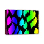 Rainbow Leopard Mini Canvas 7  x 5  (Stretched)