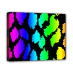Rainbow Leopard Canvas 10  x 8  (Stretched)