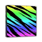 Rainbow Tiger Mini Canvas 6  x 6  (Stretched)