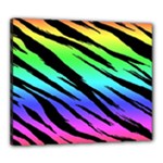 Rainbow Tiger Canvas 24  x 20  (Stretched)