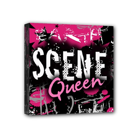 Scene Queen Mini Canvas 4  x 4  (Stretched) from ArtsNow.com