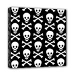 Skull and Crossbones Mini Canvas 8  x 8  (Stretched)