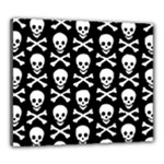 Skull and Crossbones Canvas 24  x 20  (Stretched)