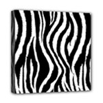 Zebra Pattern Mini Canvas 8  x 8  (Stretched)