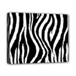 Zebra Pattern Canvas 10  x 8  (Stretched)