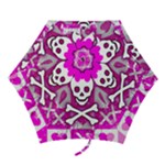 Skull Princess Mini Folding Umbrella