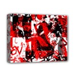 Red Graffiti Deluxe Canvas 14  x 11  (Stretched)
