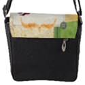 Flap Closure Messenger Bag (S) 