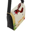 Flap Closure Messenger Bag (S) 