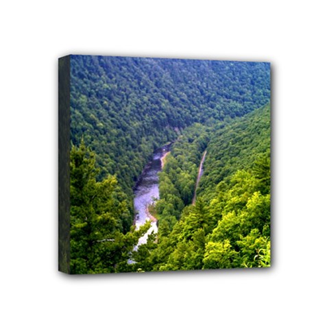 Pa Grand Canyon Long North View Of Gorge   Artrave Mini Canvas 4  x 4  (Stretched) from ArtsNow.com