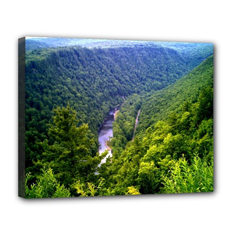 Pa Grand Canyon Long North View Of Gorge   Artrave Canvas 14  x 11  (Stretched) from ArtsNow.com
