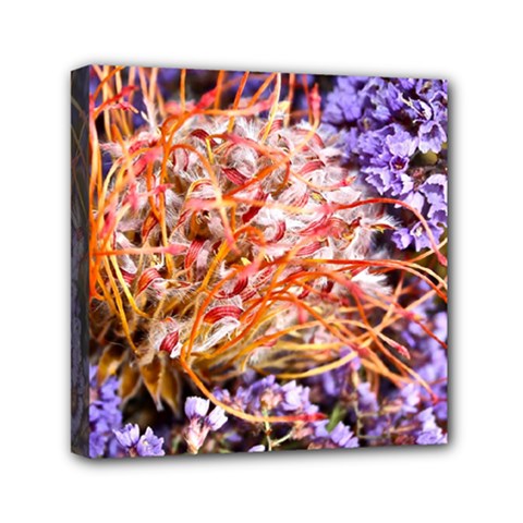  Purple Baby s Breath and Dried Orange Protea  by Ruth Edward Anderson