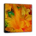 Flowers From My Heart To You   Sherri Nicholas   Mini Canvas 8  x 8  (Stretched)