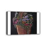 Flowers In Pot   Fran Hoffpauir Mini Canvas 6  x 4  (Stretched)