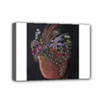 Flowers In Pot   Fran Hoffpauir Mini Canvas 7  x 5  (Stretched)