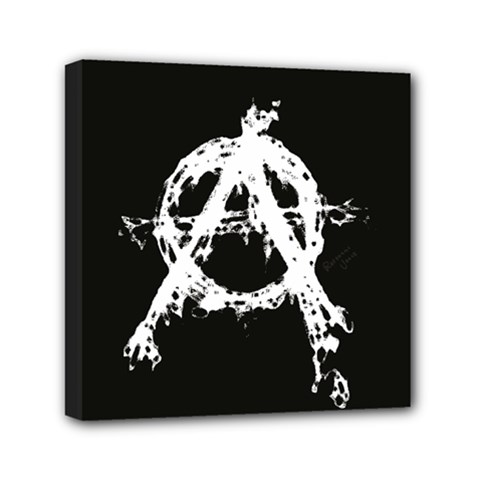 Anarchy Mini Canvas 6  x 6  (Stretched) from ArtsNow.com