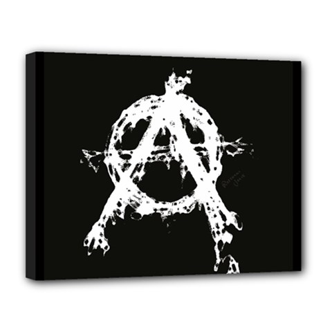 Anarchy Canvas 14  x 11  (Stretched) from ArtsNow.com