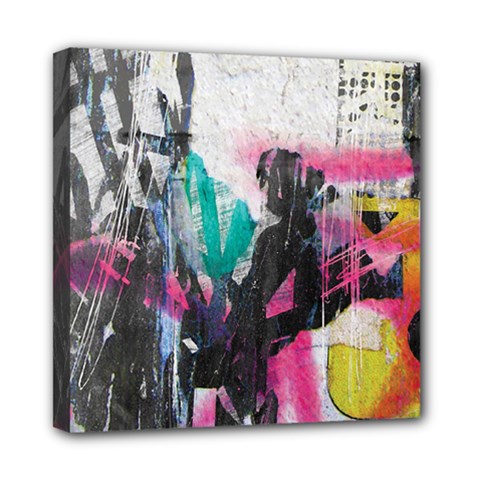 Graffiti Grunge Mini Canvas 8  x 8  (Stretched) from ArtsNow.com