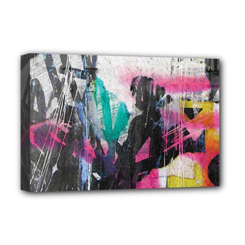 Graffiti Grunge Deluxe Canvas 18  x 12  (Stretched) from ArtsNow.com