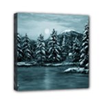 Winter Moon -  Ave Hurley   Mini Canvas 6  x 6  (Stretched)