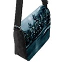 Flap Closure Messenger Bag (S) 