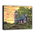 The Jessica O Regan Lighthouse - Ave Hurley - Canvas 14  x 11  (Stretched)