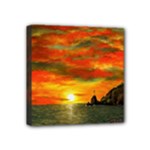 Alyssa s Sunset -Ave Hurley ArtRevu.com- Mini Canvas 4  x 4  (Stretched)